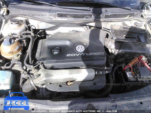 2001 Volkswagen Golf GLS 9BWGD21J014019847 image 9