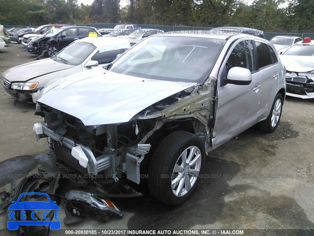 2014 MITSUBISHI OUTLANDER SPORT ES 4A4AP3AU3EE010690 image 1