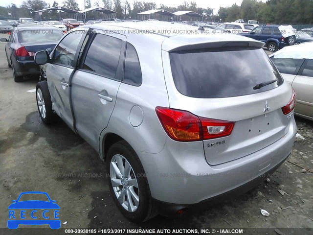 2014 MITSUBISHI OUTLANDER SPORT ES 4A4AP3AU3EE010690 image 2