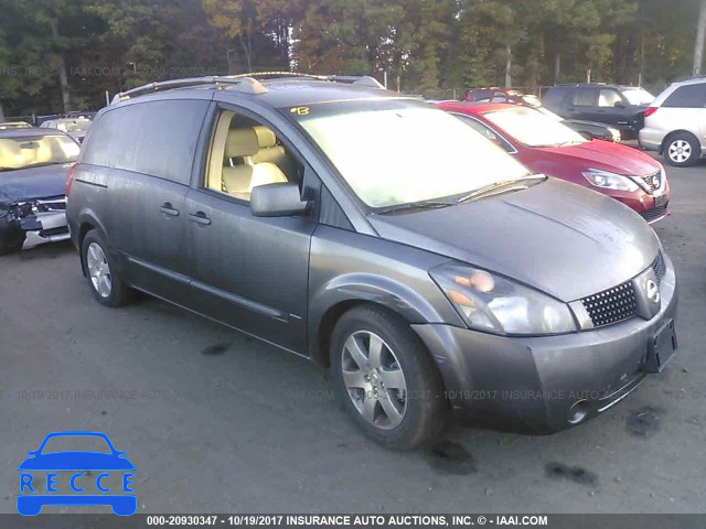 2005 NISSAN QUEST S/SE/SL 5N1BV28UX5N105079 image 0