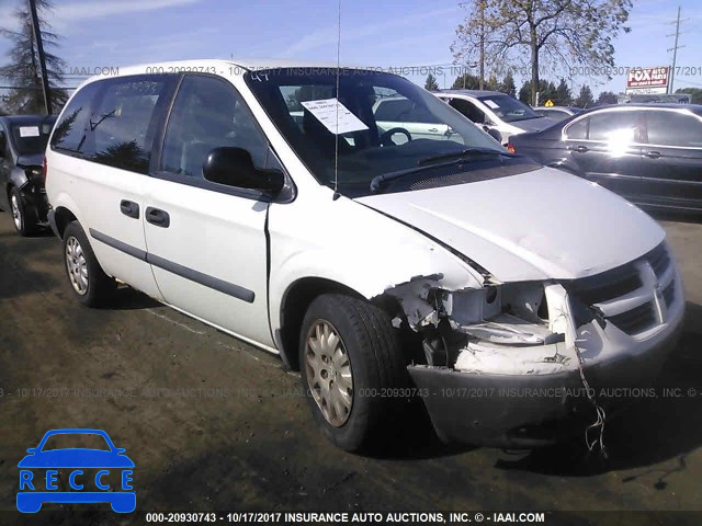 2007 Dodge Caravan SE 1D4GP25E17B219870 зображення 0