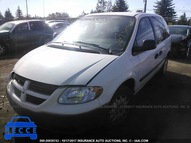 2007 Dodge Caravan SE 1D4GP25E17B219870 зображення 1