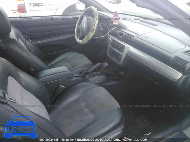 2005 Chrysler Sebring TOURING 1C3EL55R35N614377 зображення 4