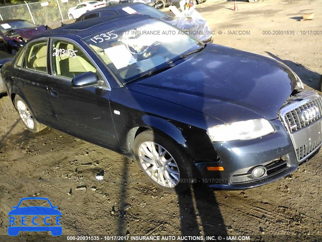 2008 Audi A4 2.0T QUATTRO WAUDF78E48A132688 зображення 0