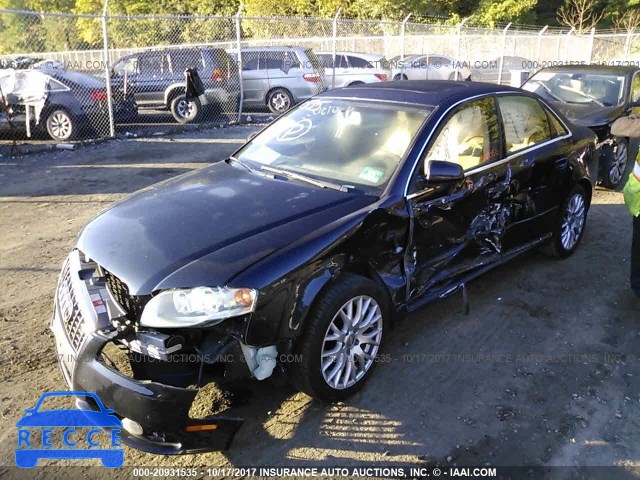 2008 Audi A4 2.0T QUATTRO WAUDF78E48A132688 image 1