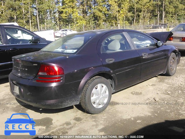 2004 Dodge Stratus 1B3EL36T54N139681 зображення 3