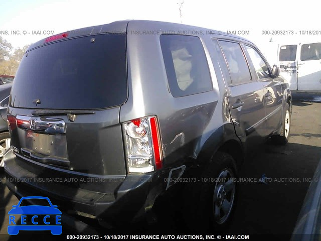 2013 Honda Pilot LX 5FNYF3H23DB039035 image 3