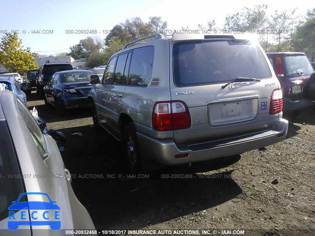 2002 Lexus LX 470 JTJHT00W823522758 image 2