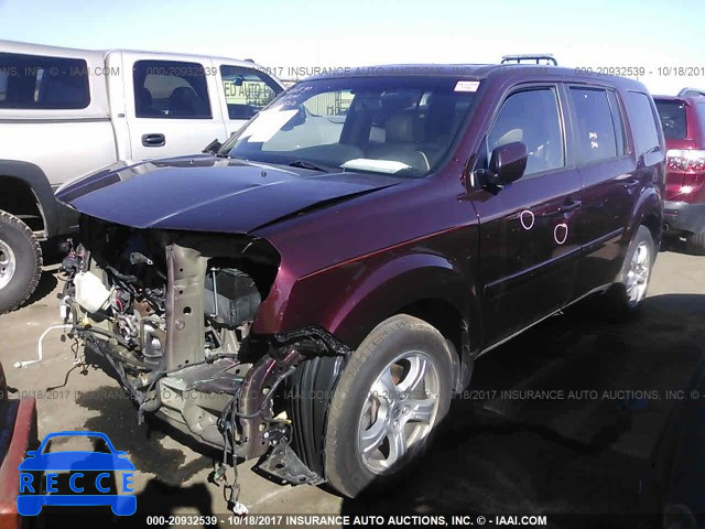 2012 HONDA PILOT EXL 5FNYF4H51CB080343 image 1