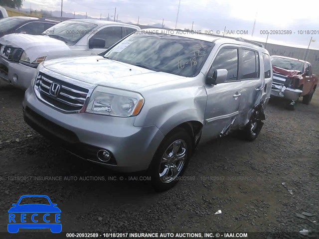 2013 Honda Pilot EXL 5FNYF3H59DB017339 image 1