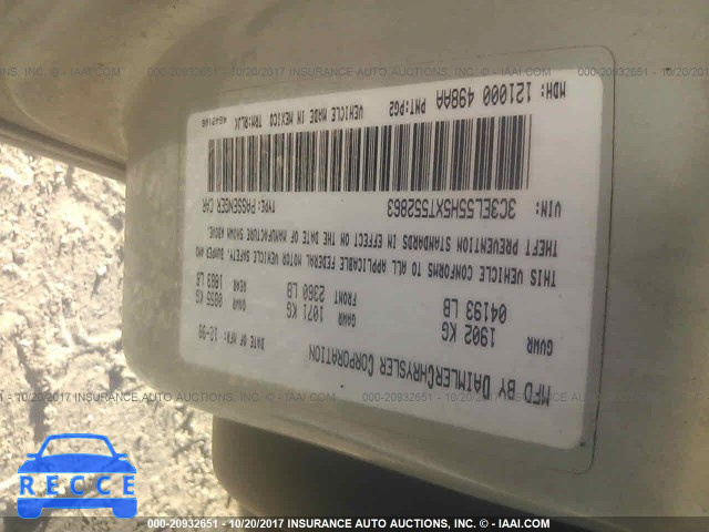 1999 Chrysler Sebring JXI 3C3EL55H5XT552863 image 8