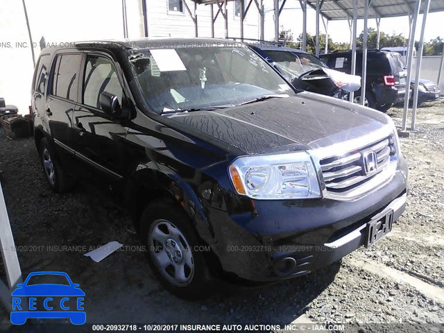 2013 Honda Pilot LX 5FNYF4H22DB055720 image 0