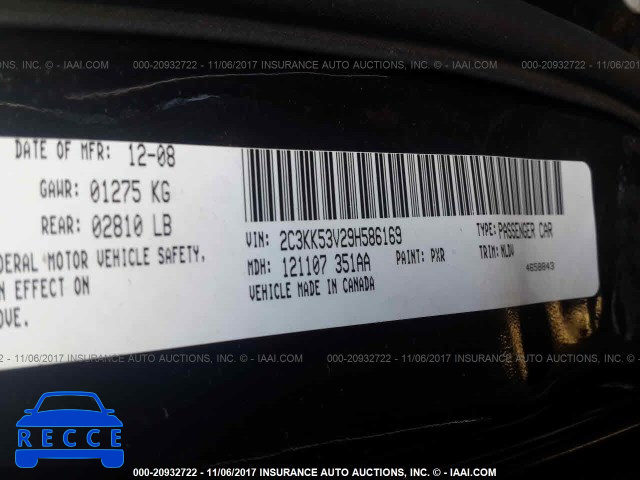 2009 Chrysler 300 2C3KK53V29H586169 image 8