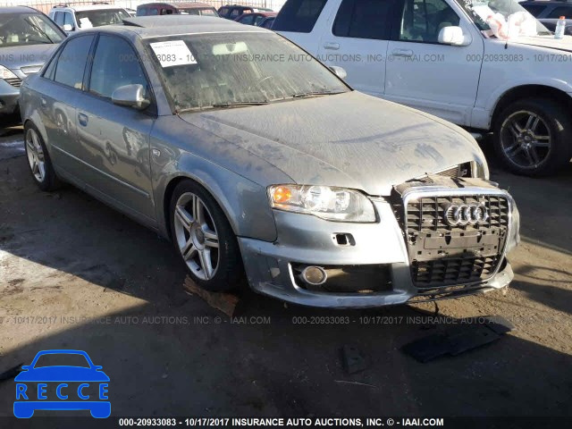 2007 Audi A4 WAUAF78E97A122157 зображення 0