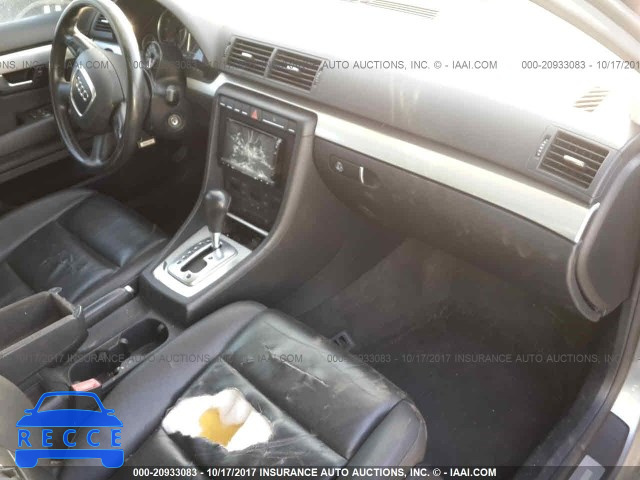 2007 Audi A4 WAUAF78E97A122157 зображення 4