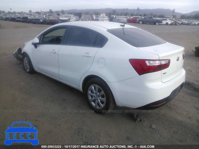 2014 KIA RIO LX KNADM4A39E6398736 image 2