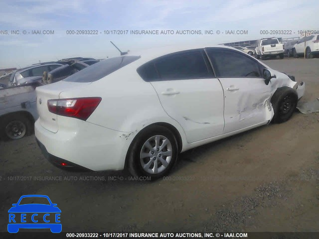 2014 KIA RIO LX KNADM4A39E6398736 image 3