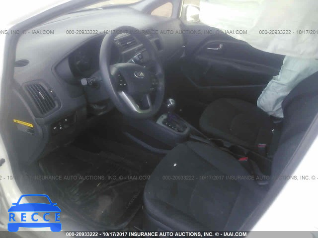 2014 KIA RIO LX KNADM4A39E6398736 зображення 4