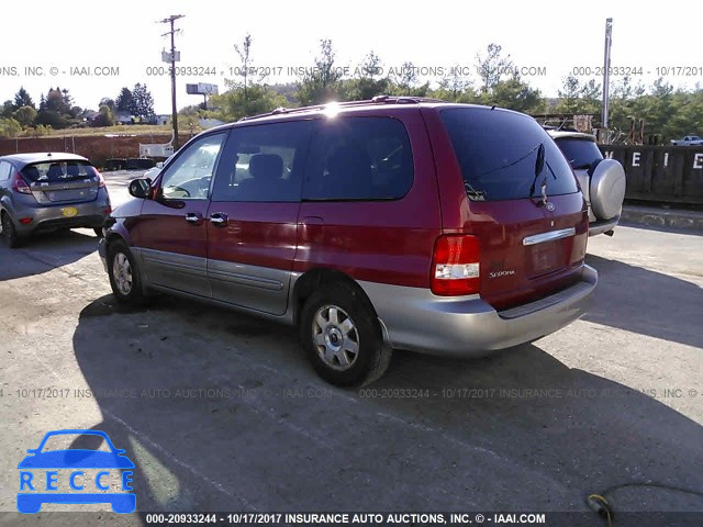 2003 KIA Sedona EX/LX KNDUP131736475069 image 2