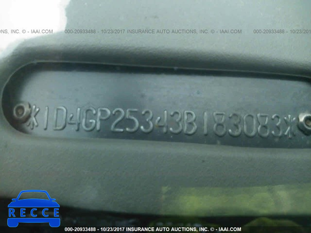 2003 Dodge Caravan SE 1D4GP25343B183083 Bild 8