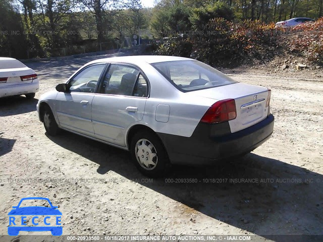 2002 Honda Civic 1HGES16622L016432 image 2
