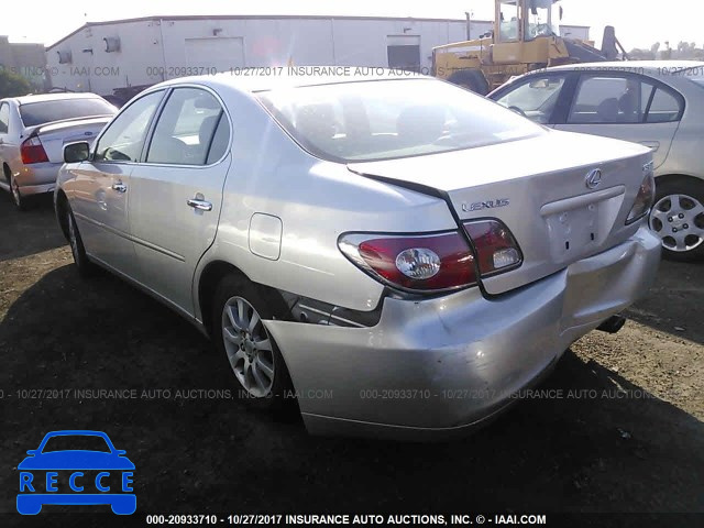 2003 Lexus ES 300 JTHBF30G430115158 зображення 2