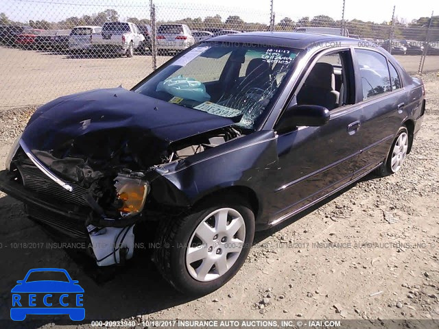 2001 Honda Civic 2HGES26731H607105 зображення 1