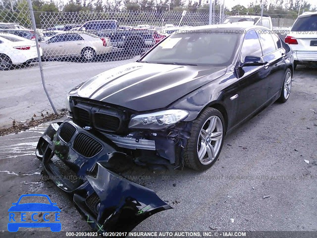 2012 BMW 550 I WBAFR9C59CDV59181 image 1