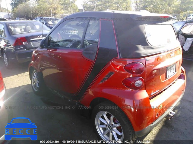 2008 Smart Fortwo PASSION WMEEK31X08K191546 image 2