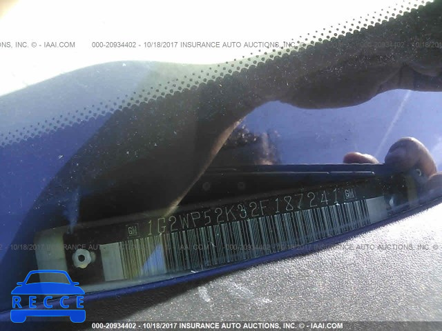 2002 Pontiac Grand Prix GT 1G2WP52K32F187241 image 8
