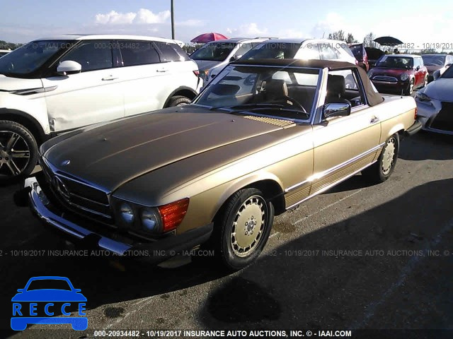 1988 Mercedes-benz 560 SL WDBBA48D9JA085032 image 1