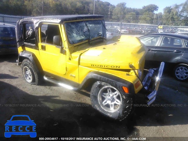 2004 Jeep Wrangler / Tj RUBICON 1J4FA69S44P753052 зображення 0