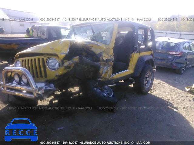 2004 Jeep Wrangler / Tj RUBICON 1J4FA69S44P753052 зображення 1