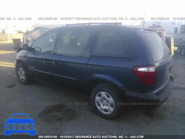 2001 Dodge Caravan SE 1B4GP25381B215315 image 2
