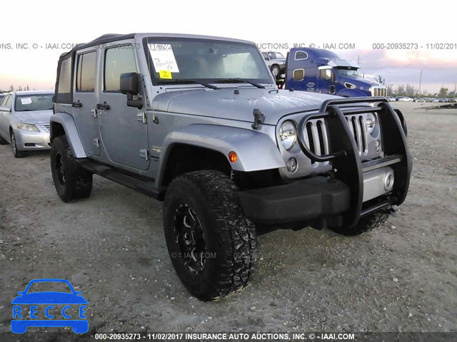 2014 Jeep Wrangler Unlimited SAHARA 1C4BJWEG1EL165611 зображення 0