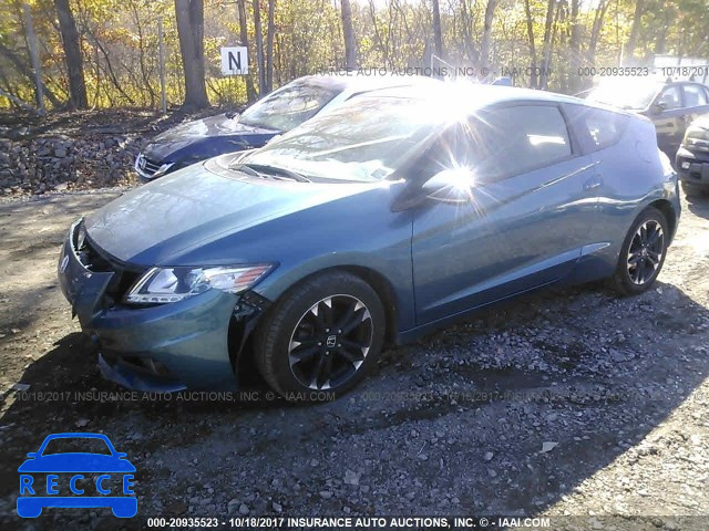 2015 Honda CR-Z EX JHMZF1D61FS003706 image 1