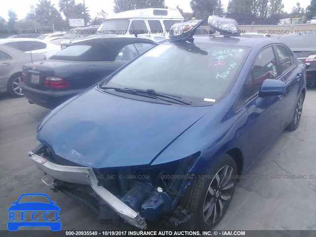 2015 Honda Civic 19XFB2F9XFE252621 image 1