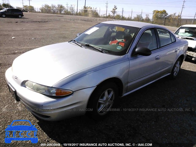 2004 Oldsmobile Alero GL 1G3NL52F44C236649 зображення 1