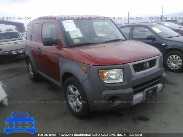 2003 Honda Element EX 5J6YH28583L012286 зображення 0