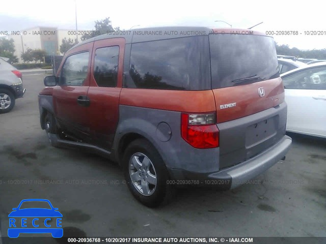 2003 Honda Element EX 5J6YH28583L012286 зображення 2