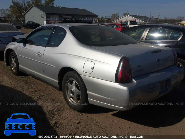 2003 Chevrolet Monte Carlo LS 2G1WW12E939371975 зображення 2