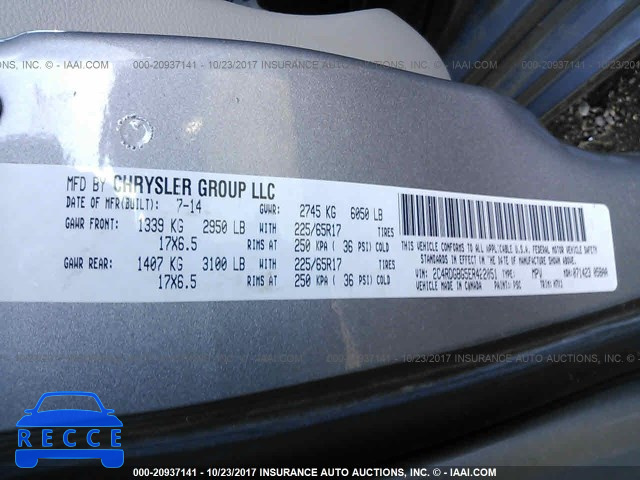 2014 Dodge Grand Caravan SE 2C4RDGBG5ER422051 image 8