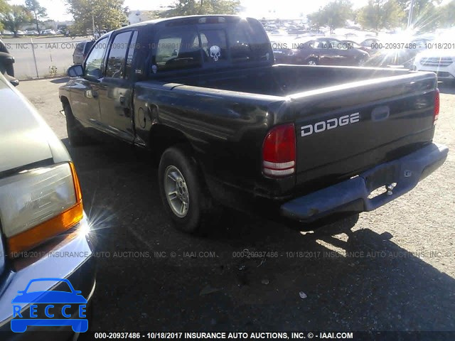 2000 Dodge Dakota QUAD 1B7GL2AX5YS629119 image 2