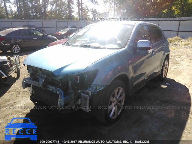2013 Mitsubishi Outlander Sport ES 4A4AP3AU7DE002140 image 1