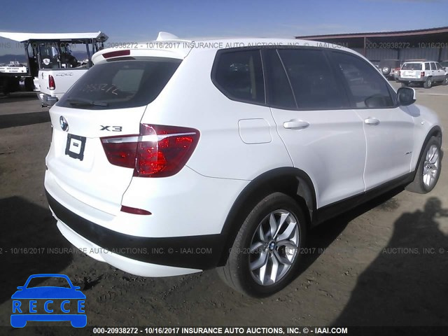 2012 BMW X3 5UXWX7C55CL737301 зображення 3