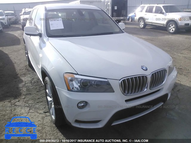 2012 BMW X3 5UXWX7C55CL737301 зображення 5