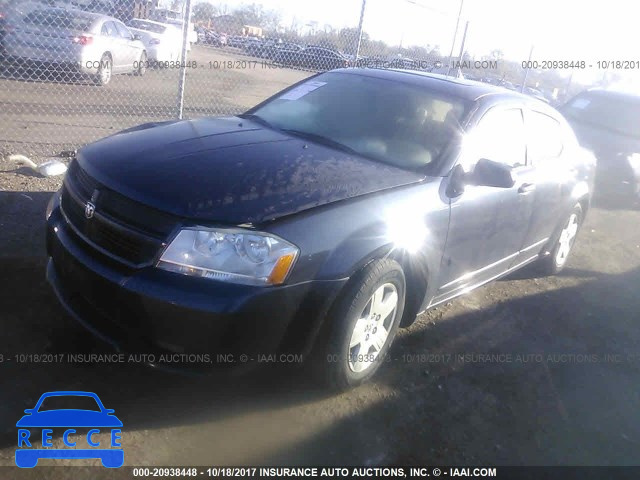 2008 Dodge Avenger 1B3LC46K38N612519 зображення 1