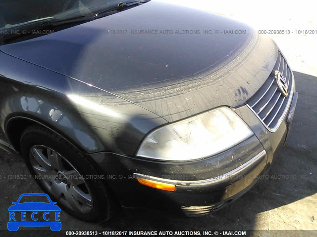 2003 VOLKSWAGEN PASSAT WVWYH63B53E414877 image 5