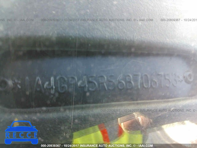 2006 Chrysler Town and Country 1A4GP45R56B706753 image 8