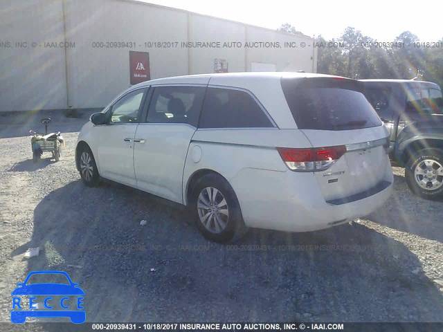 2014 Honda Odyssey EXL 5FNRL5H62EB078700 image 2